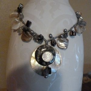 Silpada mother of pearl necklace